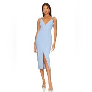 Aaliyah Midi Dress in Periwinkle Blue
Camila Coelho- size XS